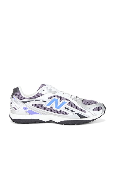 New Balance U204L1N5 in Silver Metallic & Electric Indigo