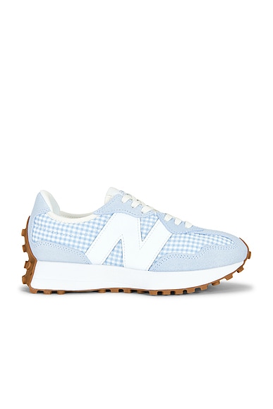 New Balance 327 Sneaker in Oxford Blue & White