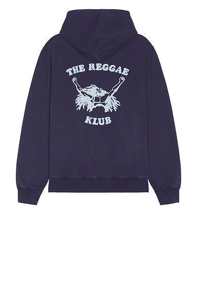 Nicholas Daley Reggae Klub Hoodie in Navy