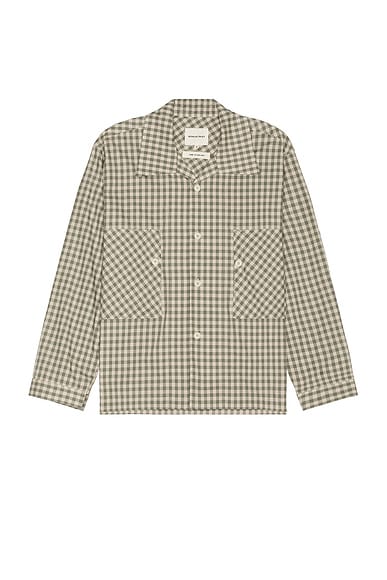 Classic Two Pocket Shirt in Green