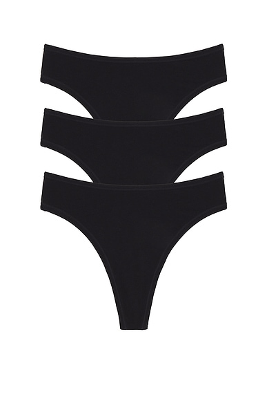 Cloud Cotton Thong 3-pack
