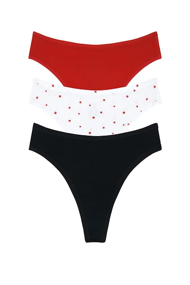 Cloud Cotton Thong 3 Pack