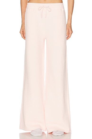 Waffle Knit Track Pant
