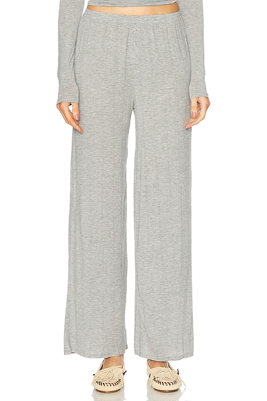 Negative Underwear Whipped Track Pant in Heather Grey