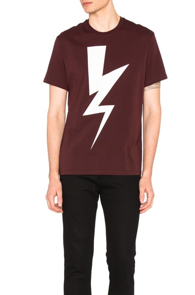 Abstracted Bolt Tee
