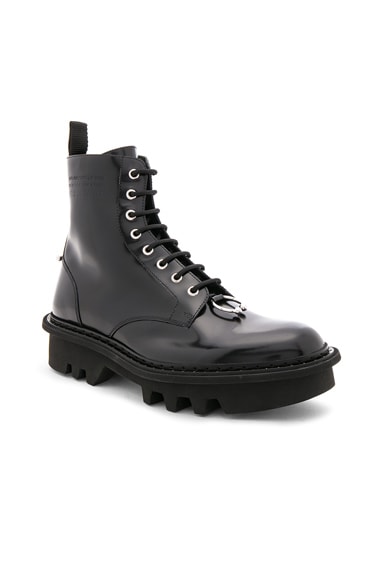 Leather Piercing Boots