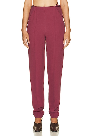 Side Strap Tailored Trouser