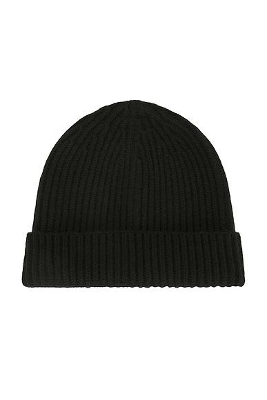 NOUR HAMMOUR Jace Cashmere Hat in Black