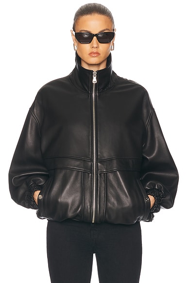 NOUR HAMMOUR Beck Jacket in Black