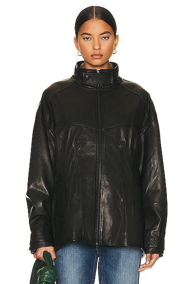 Nour Hammour Rue Jacket In Black