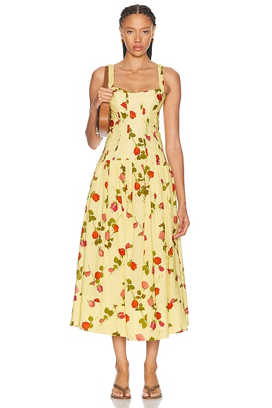 Makenna Drop Waist Corset Dress