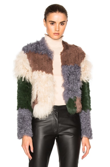 Mixed Fur Jacket