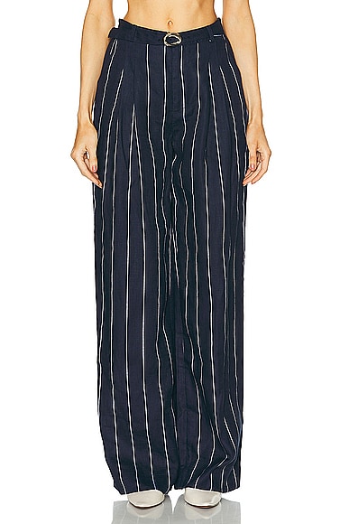 Calista Belted Wide Leg Pant