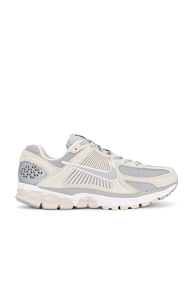 Nike Zoom Vomero 5 in Light Orewood Brown, Light Smoke Grey, & White