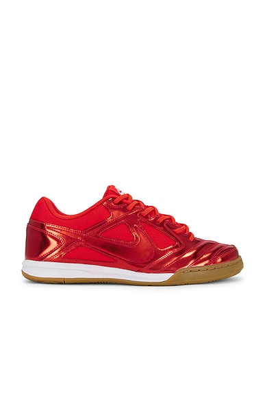 Nike Gato Lv8 in Light Crimson & White