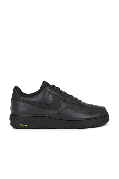 Nike Air Force 1 Gtx Vibram in Off Noir, Black, & Speed Yellow