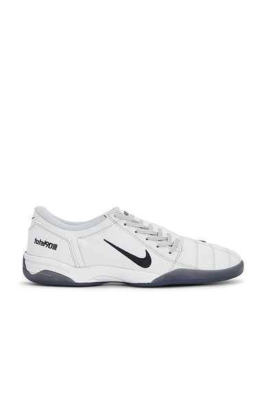 Nike Total 90 Premium in Light Smoke Grey, Black, & University Red