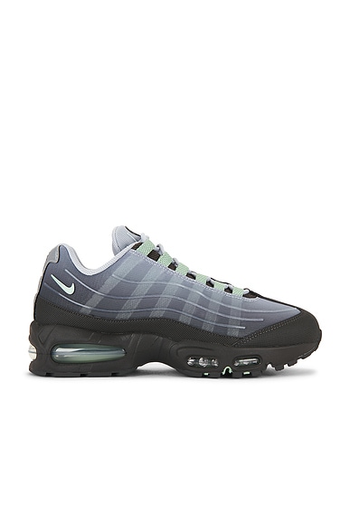 Nike Air Max 95 Tech in Medium Ash, Steam, & Wolf Grey