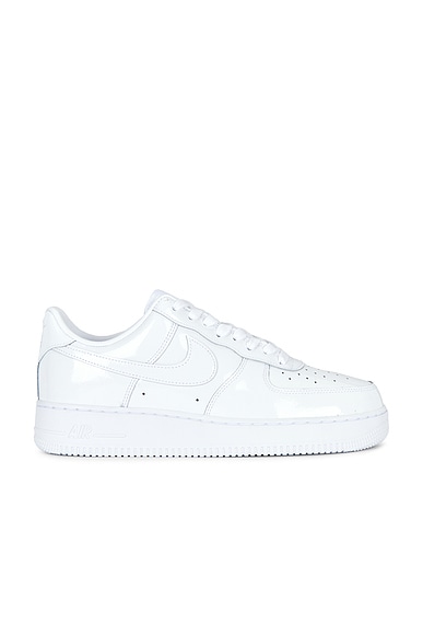 Nike Air Force 1 '07 PRM Sneaker in White & White