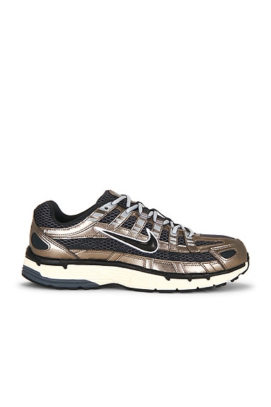 Nike P-6000 Se Cm Sneaker in Anthracite, Black, Metallic Pewter, & Smoke Grey