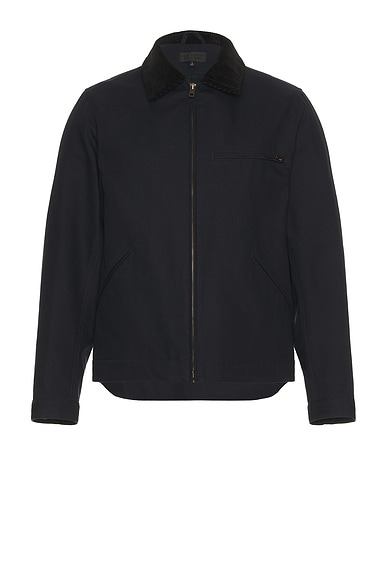 NILI LOTAN Caspian Jacket in Dark Navy