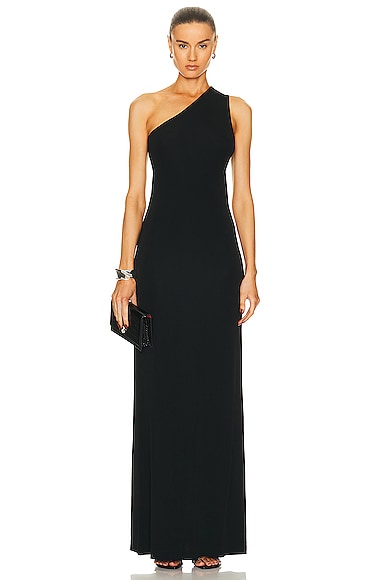 Shop Nili Lotan Raquel Dress In Black