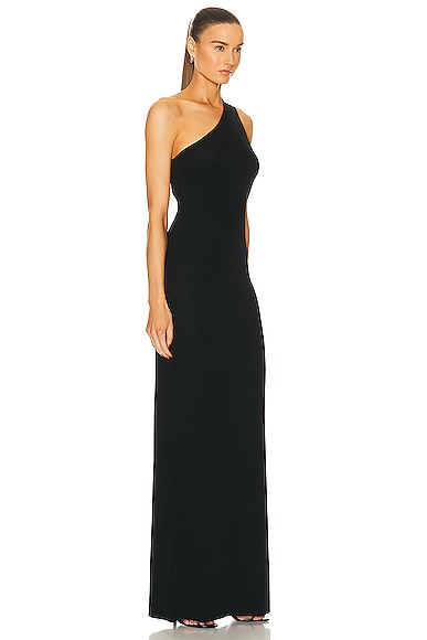 Shop Nili Lotan Raquel Dress In Black