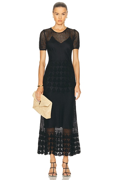 NILI LOTAN Yoko Dress in Black