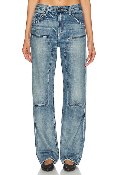 NILI LOTAN Welder Straight Leg in Summer Wash