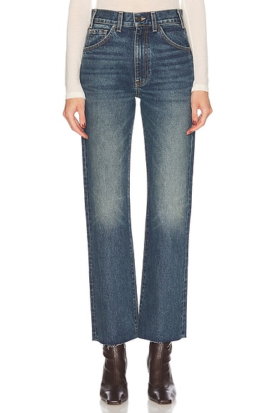 NILI LOTAN Calla Straight Leg in Simon Wash