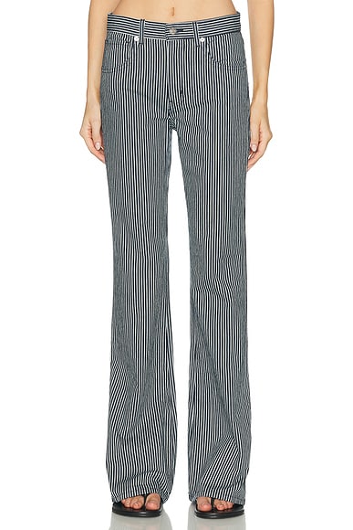 Celia Striped Straight Leg
