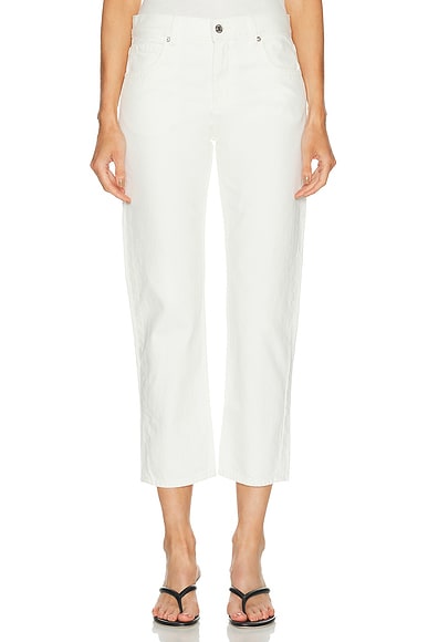 NILI LOTAN Lorimer Straight Leg in Cream