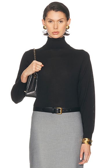 NILI LOTAN Gambetta Sweater in Black