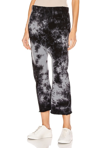 NILI LOTAN SF Sweatpant in Jet Black 