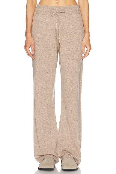 NILI LOTAN Lyric Pant in Beige Melange