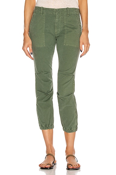 Cropped Military Pant