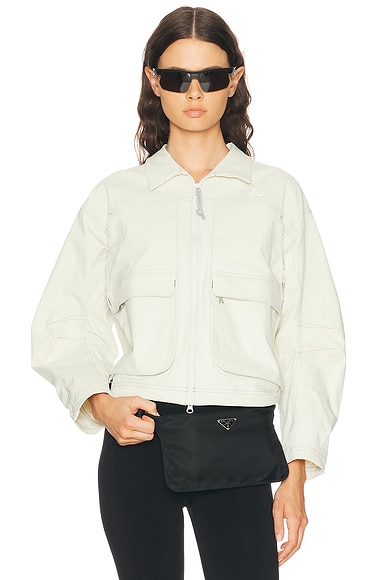 Nike UV Resistant Jacket in Sea Glass, Mineral Slate, & Summit White