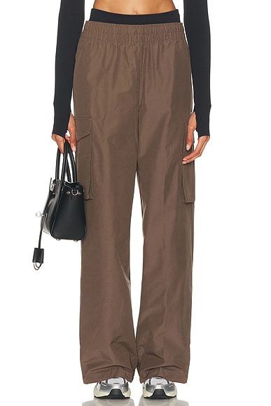 ボトムスその他 The Attico Brown Fern cargo pants The Attico Fern Cargo Pants | Brown | FARFETCH