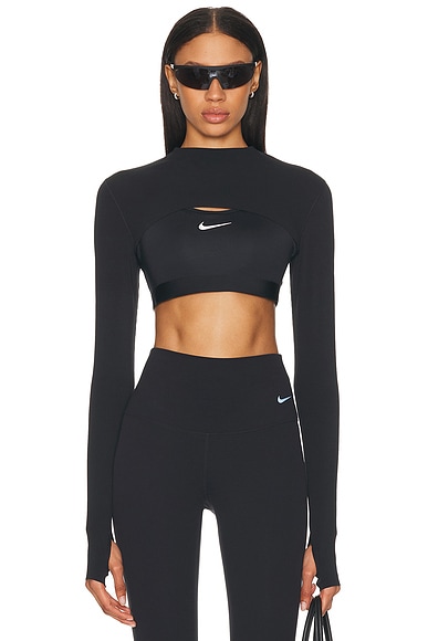 売れ筋商品|||ナイキ Tシャツ レディース トップス ZENVY SHRUG TOP - Long sleeved top - sail Nike Zenvy Women's Dri-FIT Long-Sleeve Shrug Top. Nike.com