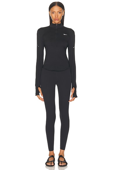 Swift Dri-FIT UV 1/2 Zip Running Top