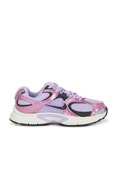 Nike V5 RNR Reflective Accent Sneaker in Purple Agate, Anthracite, & Light Magenta