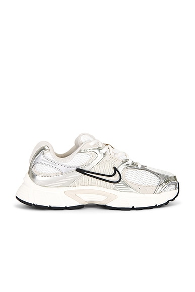 Nike V5 Runner Sneaker in Summit White, Light Orewood Brown, Sail, & Black