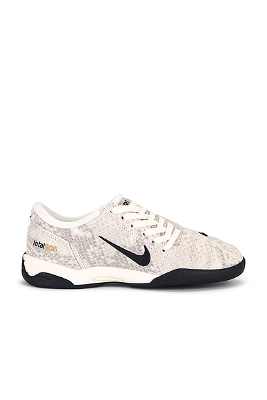 Nike T90 SE Sneaker in Pale Ivory, Black, Pale Ivory, & Black