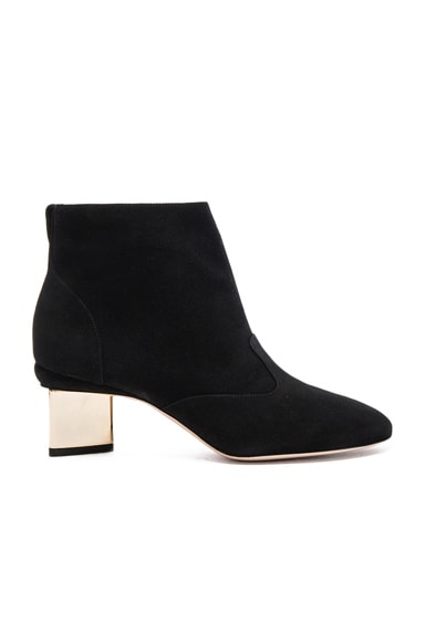Suede Prism Ankle Booties