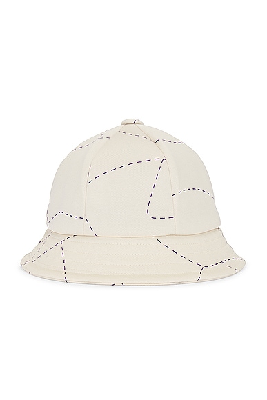 Shop Needles X Dc Bermuda Hat In Ivory