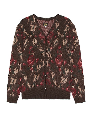 Mohair Cardigan Rose