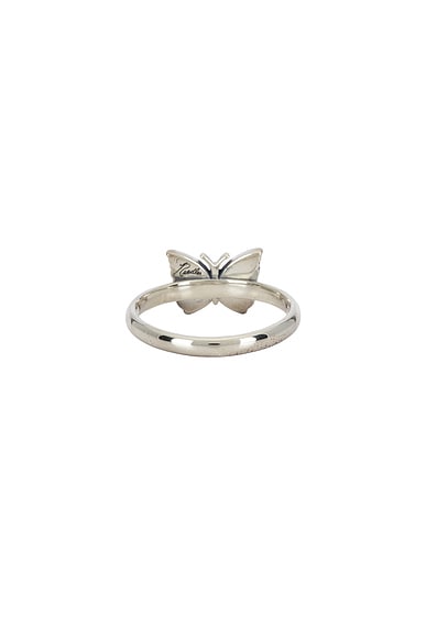 925 Silver Ring In Papillon