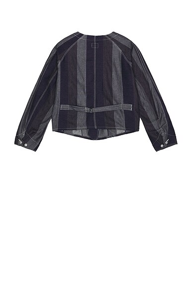 Short Coverall 10oz Denim Stripe In Narrow