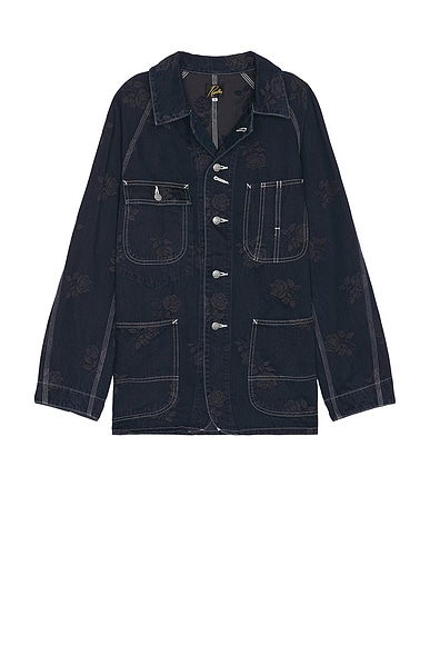 Sacai Cotton Oxford Blouson in Black | FWRD