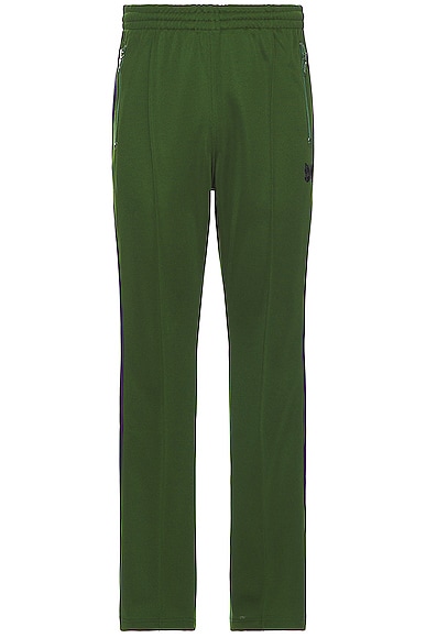 Boot Cut Track Pant in Green